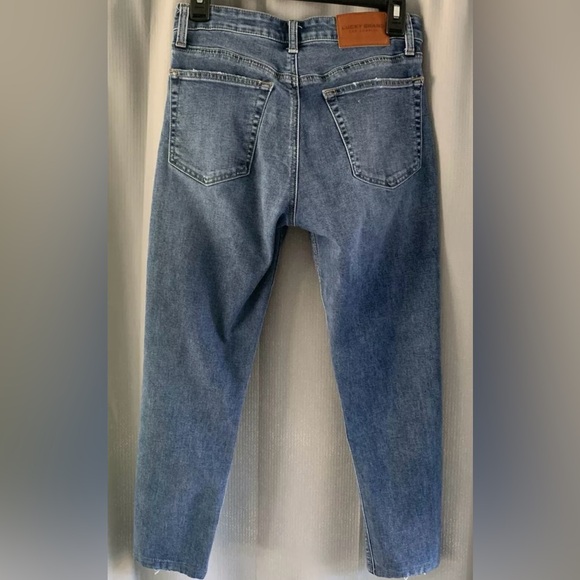 Lucky Brand Jeans Womens 4/27 Blue High Rise Bridgette Skinny Buttons Fly Denim. - Picture 2 of 10